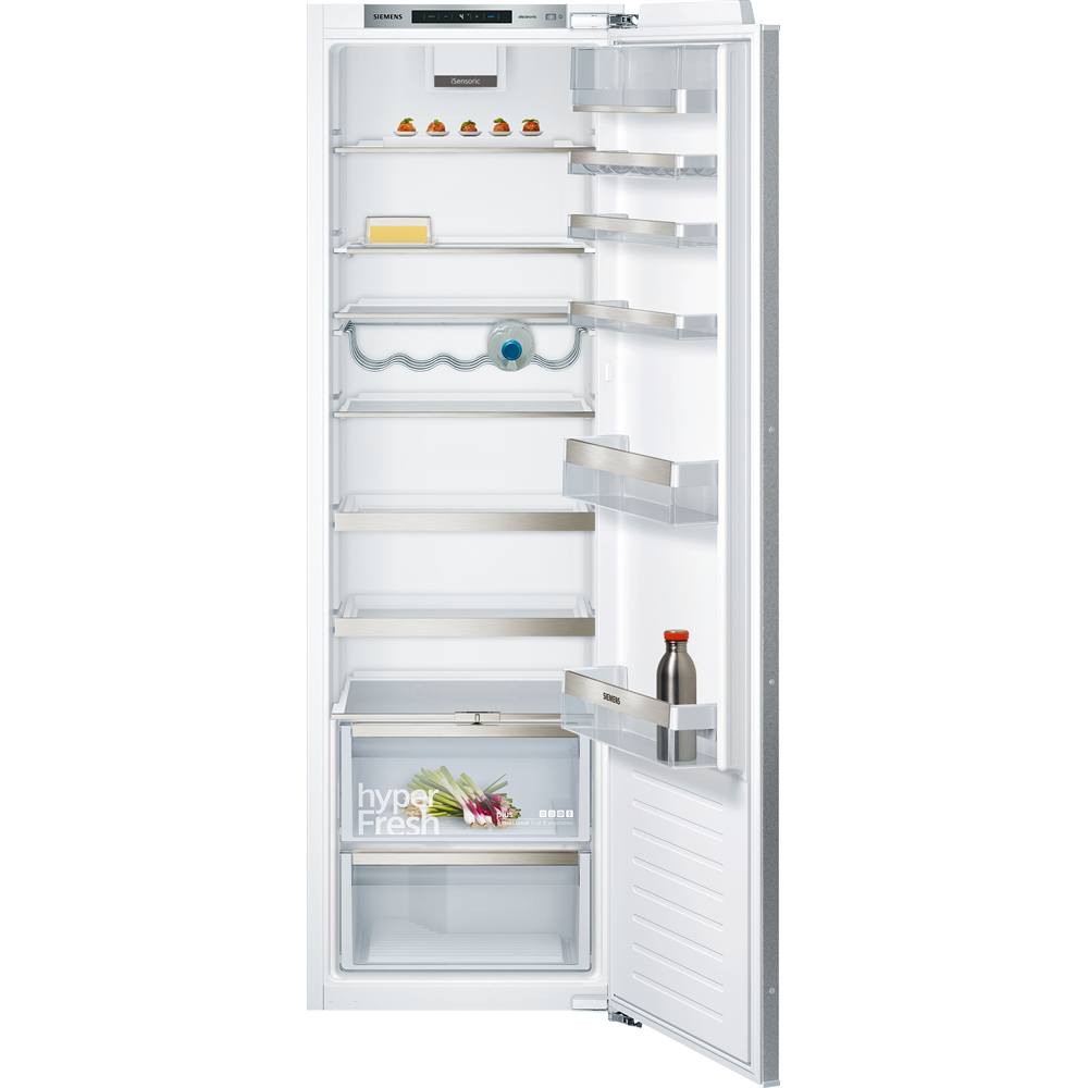 KI81REDE0 iQ500, Einbau-Kühlschrank, 177.5 x 56 cm, Flachscharnier mit Softeinzug